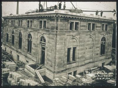 Post Office Construction October 1910