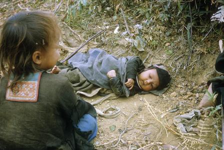 Ethnic Hmong baby