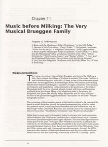 Music before milking : The very musical Brueggen family (1 of 3)