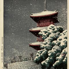 Yasugi Kiyomizu, Izumo, from the series Selection of Scenes of Japan