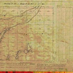 [Public Land Survey System map: Wisconsin Township 45 North, Range 11 West]
