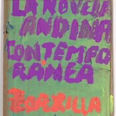 La novela andina contemporánea : o manifiesto del María Angola