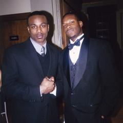 Two male students at 2000 Ebony Ball