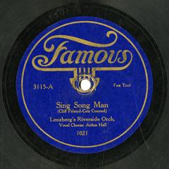 Sing song man