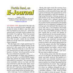 Florida sand : an e-journal Number 2 2006
