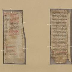 [Collection of manuscript leaves, scholastic writings from 1200-1499]
