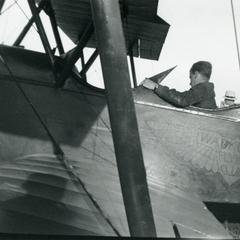 Dick Head, manager of Kenosha Airport