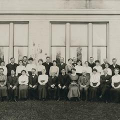 Spring 1917 Platteville Normal School faculty