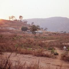Buildings on hill outside of Abuja