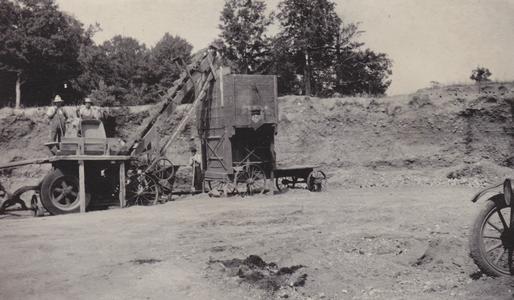 Equipment at William Below pit