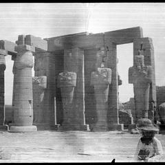 Colossi statues of Ramses II