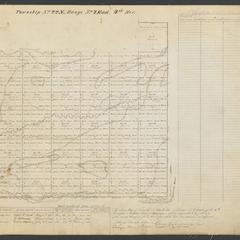 [Public Land Survey System map : Wisconsin Township 22 North, Range 07 East]