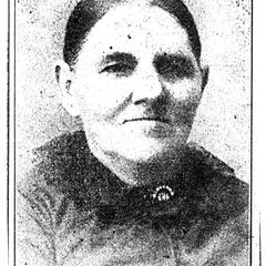 Susanna Baier Noll death notice, 1914