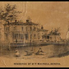 Residence of Dr. P. Maxwell, Geneva