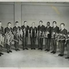 Stout Angklung Players group photograph