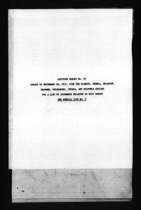 Ratified treaty no. 90, Treaty of September 29, 1817, with the Wiandot, Seneca, Delaware, Shawnee. Potawatomi, Ottawa, and Chippewa Indians. For a list of documents relating to this treaty see special list no. 6