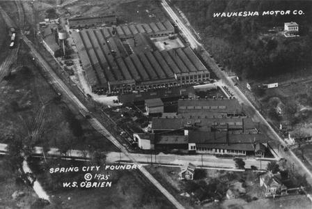 Waukesha Engine Company, Waukesha, aerial