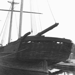 Stern view of the Alvin Clark