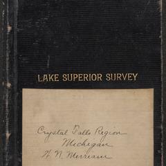 Crystal Falls region, Michigan : [specimens] 32299-32374
