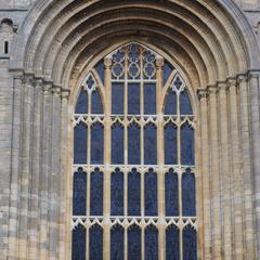 Tewkesbury Abbey west window