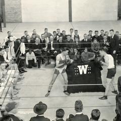 UW boxing match, May 1921
