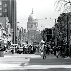 View of State Street from State Street Mall