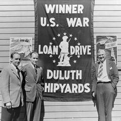 Marine Iron winner of the U.S. War loan drive