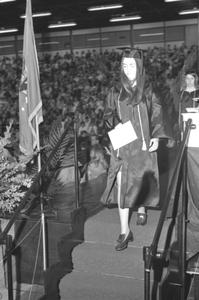 Graduation ceremony in the early 1970s
