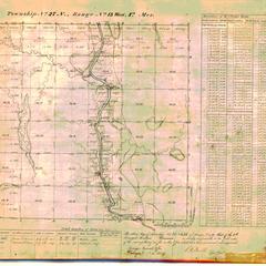 [Public Land Survey System map: Wisconsin Township 27 North, Range 13 West]