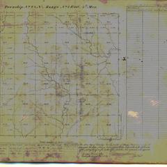 [Public Land Survey System map: Wisconsin Township 28 North, Range 04 East]
