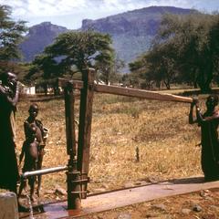 Karamojang Women at Water Pump