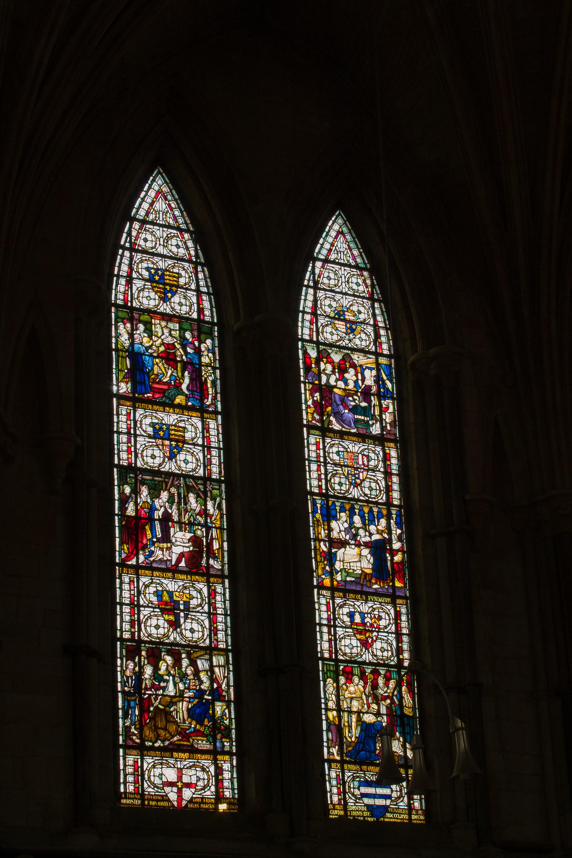 Lincoln Cathedral Chapter House Windows Uwdc Uw Madison Libraries