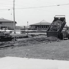 Construction of the connector, University of Wisconsin--Marshfield/Wood County, 1970