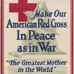 'In peace as in war' Red Cross poster