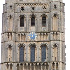 Ely Cathedral west side of west tower