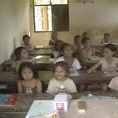 Girls in classroom