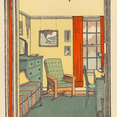 "A typical room in Tripp Hall"