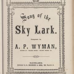 Song of the sky lark