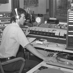 UW-Superior radio : student at work