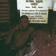 Poster Reminding Ghanaians of National Service Duty