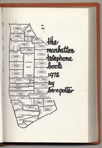 The Manhattan telephone book