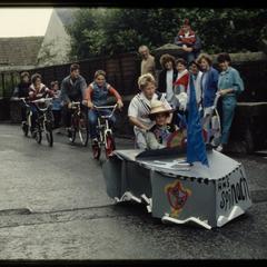 Pram race, 1986 Auchtermuchty Festival, no. 3 of 3