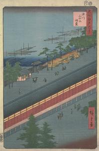 The Sanjusangendo at Fukagawa, no. 71 from the series One-hundred Views of Famous Places in Edo