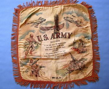 World War II pillow cover US Army