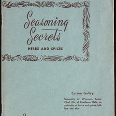 Seasoning secrets : herbs and spices