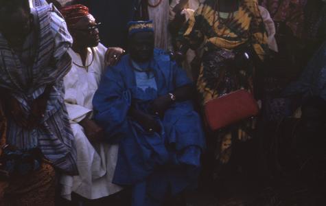 Lemodu and Oba Odo at the evening market