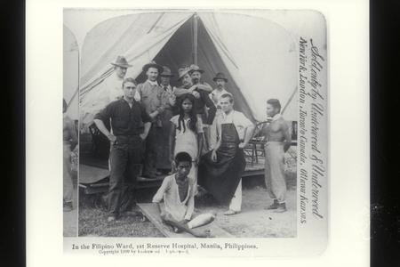 In the Filipino ward, 1st Reserve Hospital, Manila, 1899