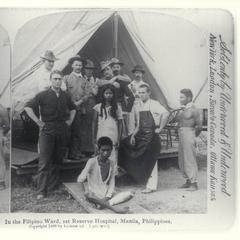 In the Filipino ward, 1st Reserve Hospital, Manila, 1899