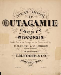 Plat book of Outagamie County, Wisconsin