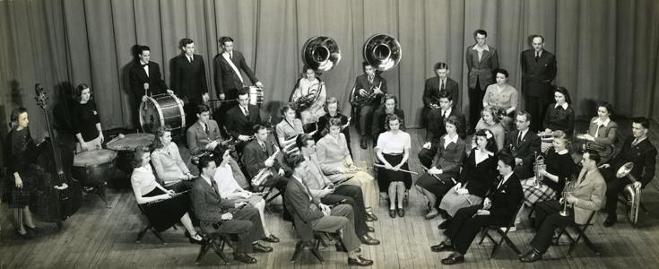 Stout Band group photograph